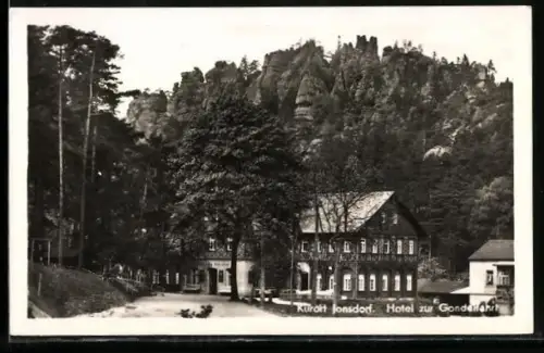 AK Jonsdorf /Oybin, Hotel zur Gondelfahrt