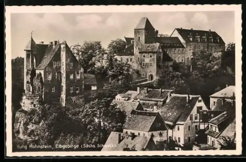 AK Hohnstein /Sächs. Schweiz, Burg Hohnstein