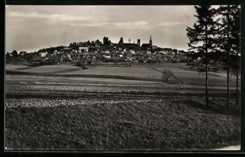 AK Stolpen i. Sa., Blick zum Ort