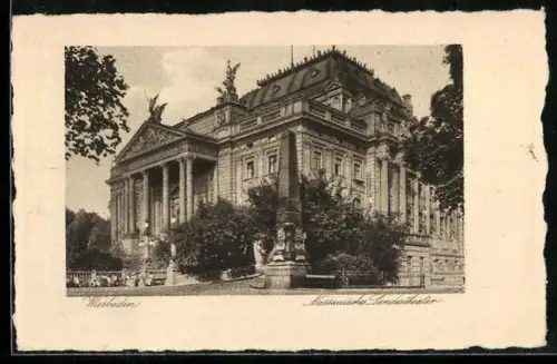 AK Wiesbaden, Nassauisches Landestheater