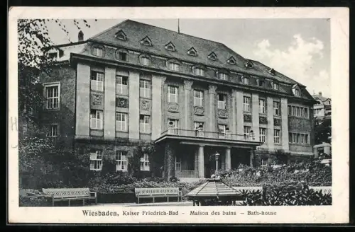 AK Wiesbaden, Kaiser Friedrich-Bad