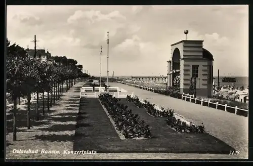 AK Bansin, Partie am Konzertplatz