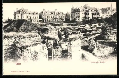 AK Trier, Römische Bäder