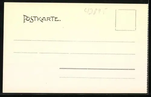 AK Trier, Ruine des Kaiserpalasts