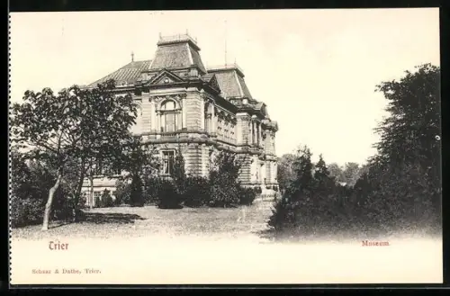 AK Trier, Blick zum Museum