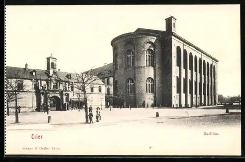 AK Trier, An der Basilika
