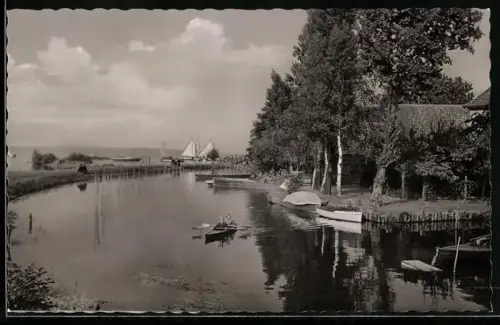 AK Steinhude am Meer, An der Promenade