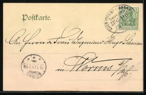 AK Bingen / Rhein, Ortsansicht mit Rhein aus der Vogelschau