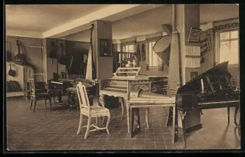 AK Eisenach, Bach-Haus, Sammlung alter Instrumente