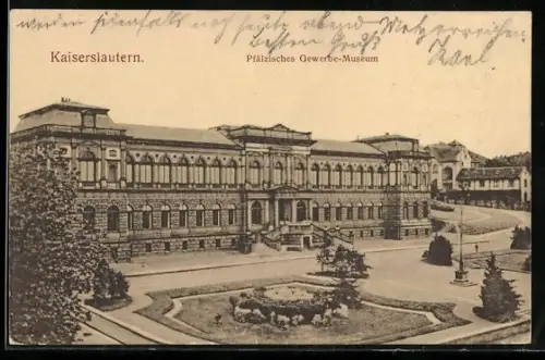 AK Kaiserslautern, Pfälzisches Gewerbe-Museum