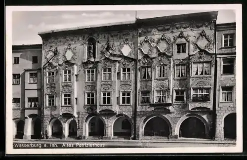 AK Wasserburg a. Inn, Altes Patrizierhaus