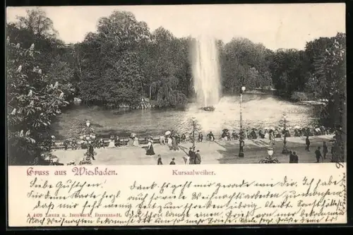 AK Wiesbaden, Kurhausweiher