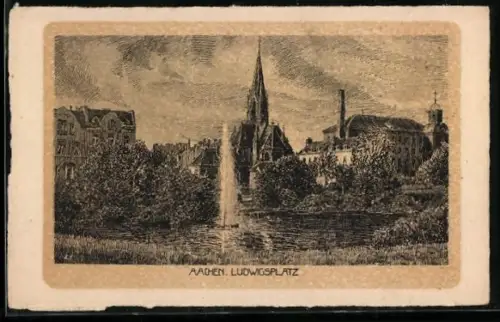 AK Aachen, Ludwigsplatz