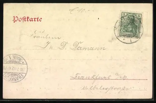 AK Rolandseck /Siebengebirge, Rheinansicht