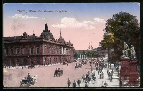 AK Berlin, Unter den Linden, Zeughaus