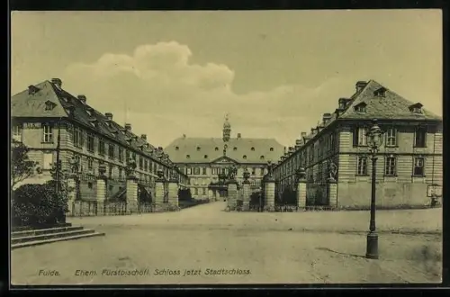 AK Fulda, Ehem. Fürstbischöfliches Schloss, jetzt Stadtschloss