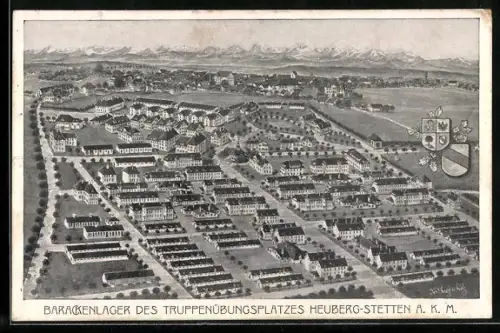 AK Heuberg-Stetten a. K. M., Barackenlager des Truppenübungsplatzes