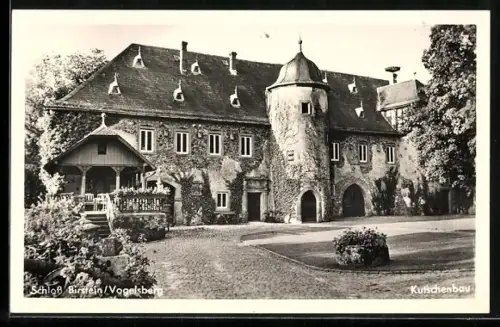 AK Birstein /Vogelsberg, Schloss, Kutschenbau
