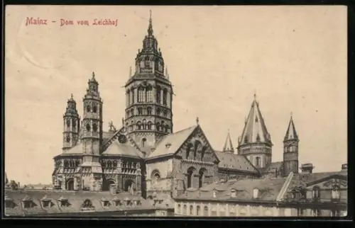 AK Mainz, Dom vom Leichhof