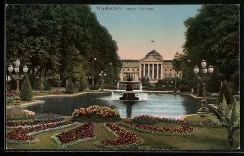 AK Wiesbaden, Neues Kurhaus