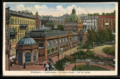 AK Wiesbaden, Kochbrunnen