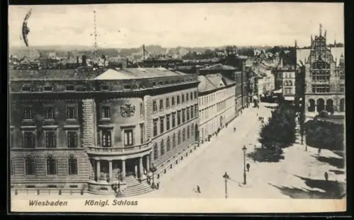 AK Wiesbaden, Königl. Schloss