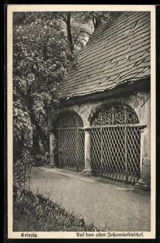 AK Leipzig, Auf dem alten Johannisfriedhof