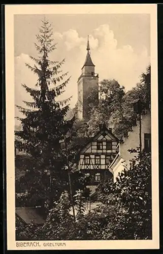 AK Biberach / Riss, Gigelturm
