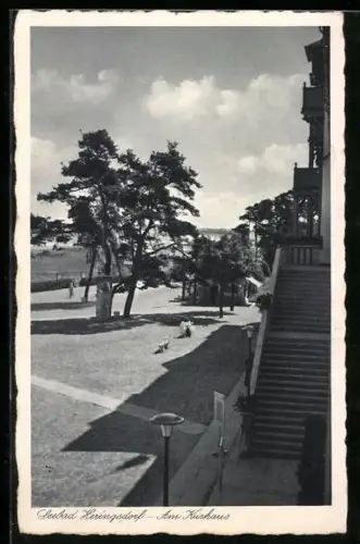 AK Heringsdorf /Usedom, Am Kurhaus