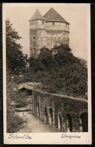 AK Stolpen /Sa., Burgruine