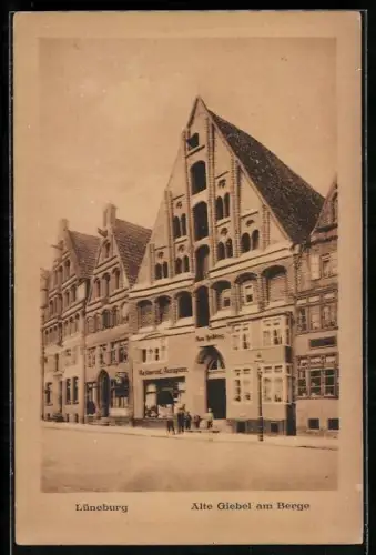 AK Lüneburg, Alte Giebel am Berge