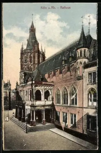 AK Köln a. Rh., Rathaus