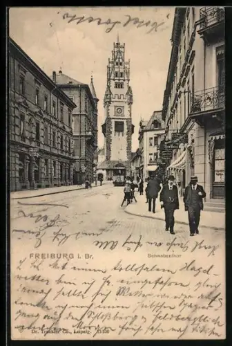 AK Freiburg i. Br., Schwabenthor