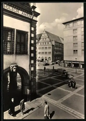 AK Leipzig, Markt, Alte Waage