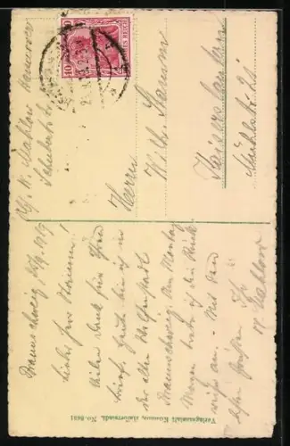 AK Braunschweig, Blick zum Rathaus