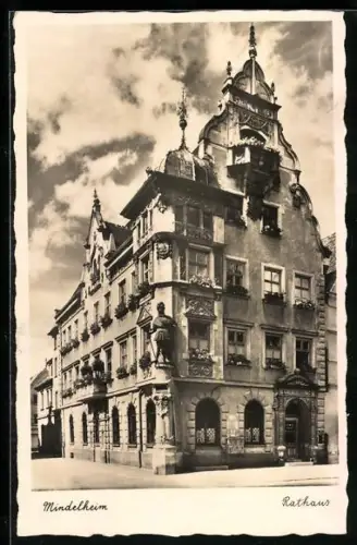 AK Mindelheim, Partie am Rathaus