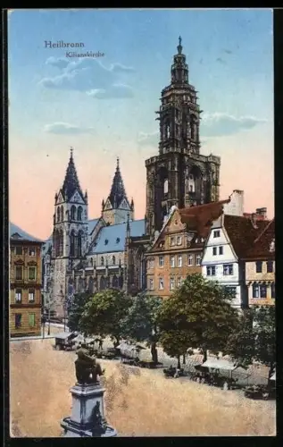 AK Heilbronn, Blick zur Kilianskirche