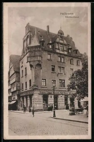 AK Heilbronn, Strassenpartie am Käthchenhaus