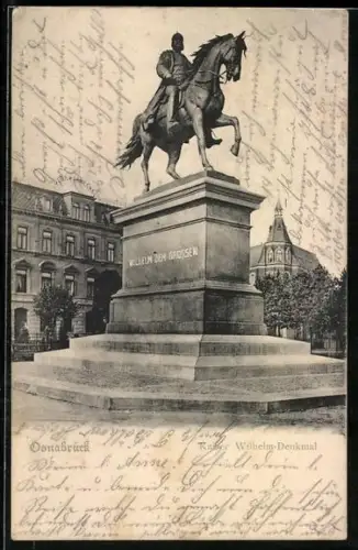 AK Osnabrück, Wilhelm-Denkmal