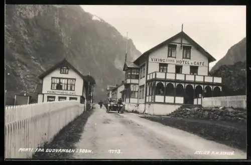 AK Sign, Parti fra Gudvangen, Viking Hotel