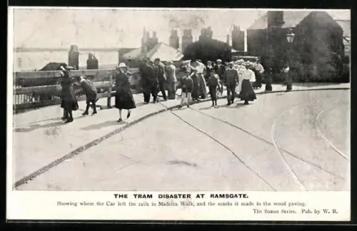 AK Ramsgate, The Tram Disaster at Ramsgate