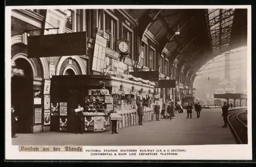 AK London, Victoria Station Southern Railway