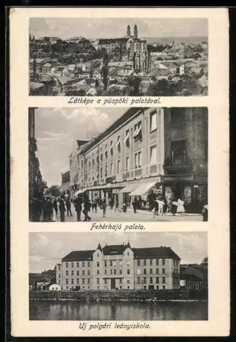 AK Uschgorod, Uj polgari leanyiskola, Latkepe a püspöki palotaval