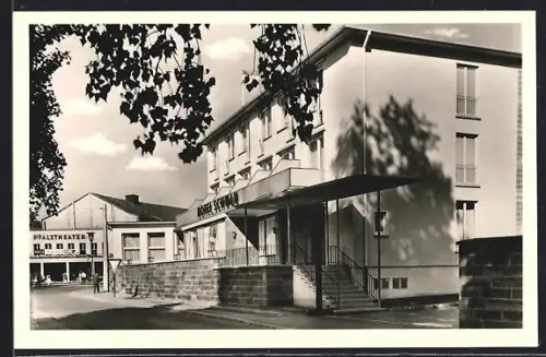 AK Kaiserslautern, Hotel Schwan, Pfalztheater