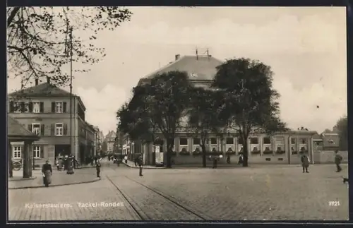 AK Kaiserslautern, Strassenpartie am Fackel-Rondell