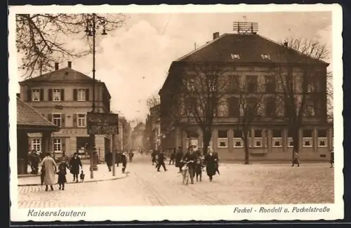 AK Kaiserslautern, Fackel-Rondell und Fackelstrasse