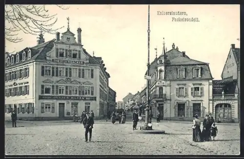 AK Kaiserslautern, Fackelrondell, Gaststätte Zum Hexenbäcker