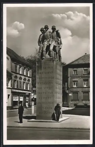 AK Kaiserslautern, Partie am Denkmal der 23er