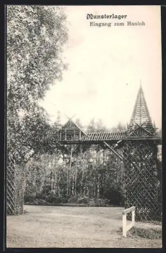 AK Munsterlager, Eingang zum Hanloh