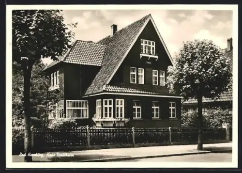 AK Bad Harzburg, Fremdenheim Trautheim G. Mattern